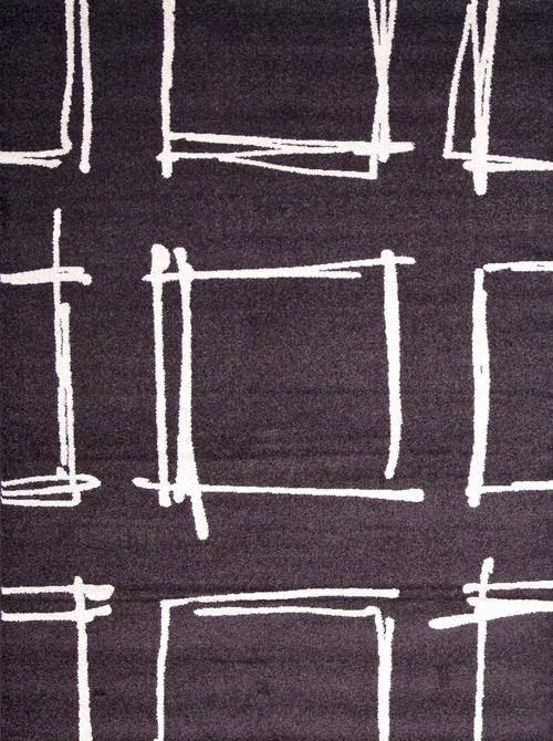 Килим Cosi, черно-бял (78004/d.brown)