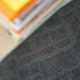 Block carpet tile, gray (990)