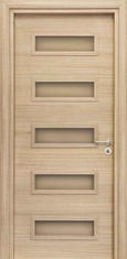 Интериорна врата VD10 с регулируема каса 70 см. лява
