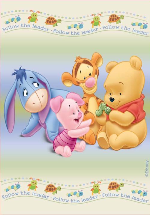 Килим Baby Pooh, пъстър (405-Disney)