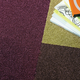 Bolero carpet tile, purple (890)