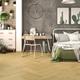SPC настилка NUVA HB Cotton Oak Brown 65200 AC6 лепене 2