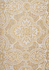 Килим Terazza, жълт (21193/ivory silver/go)