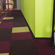 Bolero carpet tile, purple (890)