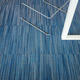 Batik carpet tile, blue (180)