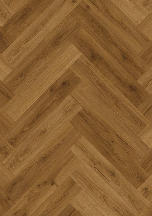 QS Ciro Herringbone Botanic caramel oak AVHBU40364  5+1mm