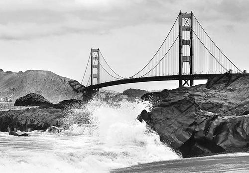 Фототапет Флиз фототапет Golden Gate Bridge 366*254