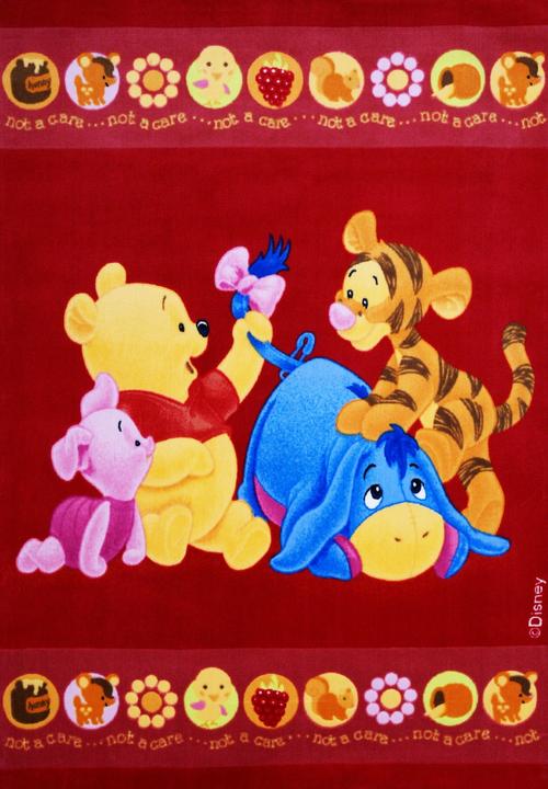 Килим Baby Pooh, червен (402-Disney)